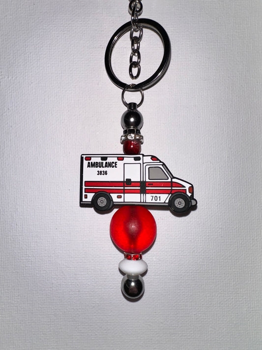 Ambulance Keychain