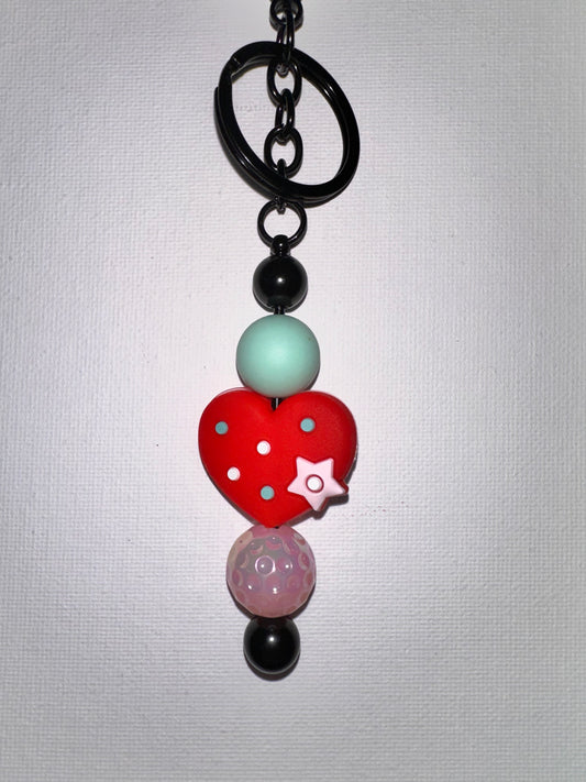 Love Heart Keychain